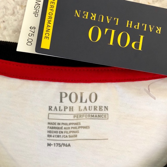 Ralph Lauren Active Fit P Wing Shirt Medium New - Picture 5 of 7